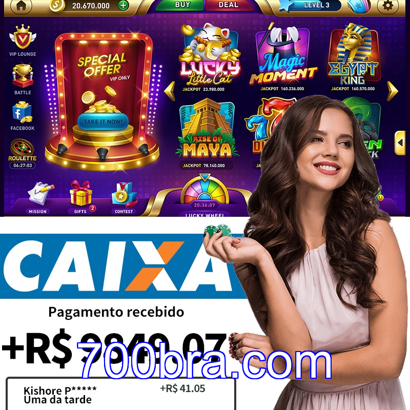 Cadastro no 700bra: Comece com um Bônus de Boas-vindas!